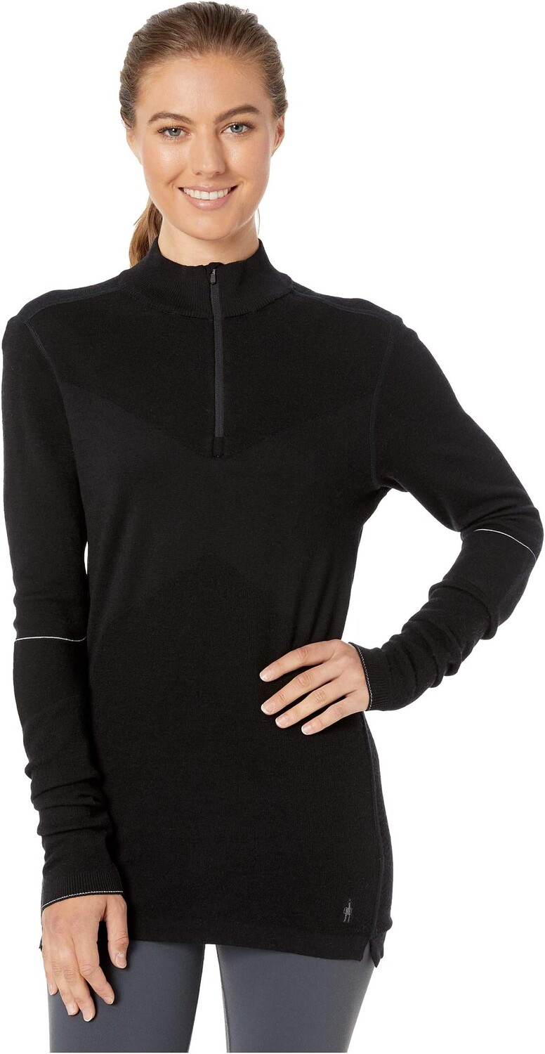 

Куртка Intraknit Merino 250 Thermal 1/4 Zip Smartwool, черный