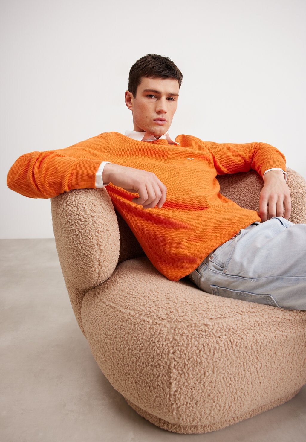 

Свитер GANT, оранжевый