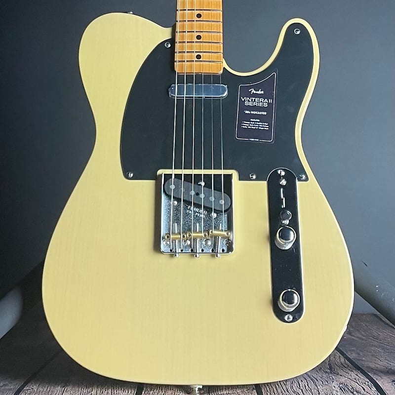Электрогитара Fender Vintera II '50s Nocaster, Maple Fingerboard- Blackguard Blonde
