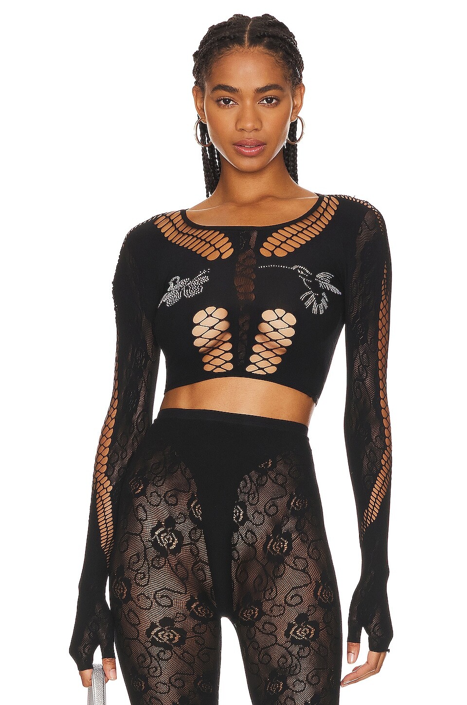 

Топ Poster Girl x REVOLVE Harlow, цвет Jet Black