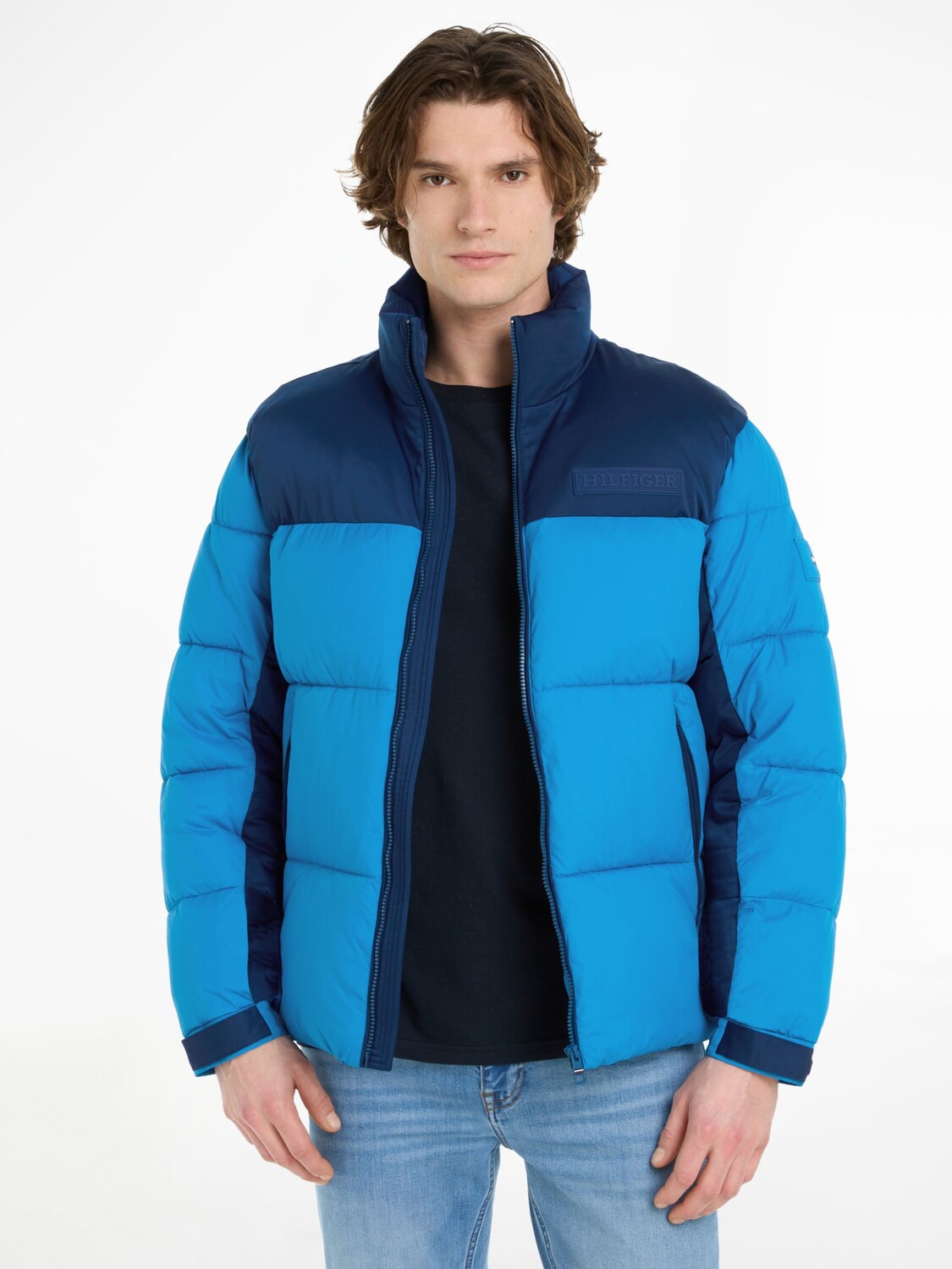 

Пуховик Нью-Йорк Tommy Hilfiger, лазурная вода, Синий
