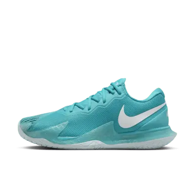 

Кроссовки Nike NikeCourt Zoom Vapor Cage 4 Rafa Men’s Hard Court Tennis Shoes, цвет Dusty Cactus/Glacier Blue/White