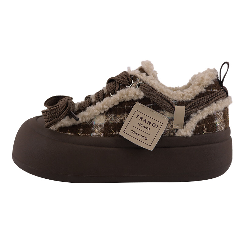 

Кроссовки TRANOI Skateboarding Shoes Women's Low-top Coffee, цвет Coffee