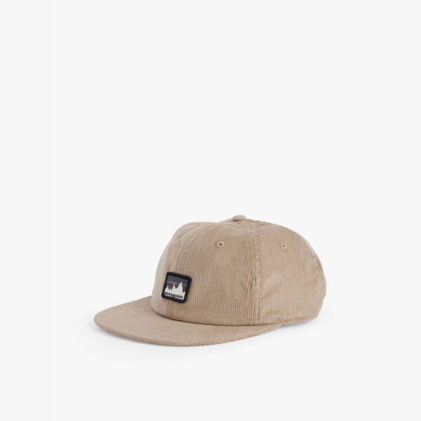 

Бейсболка из органического хлопка с фирменной нашивкой Corduroy Patagonia, серый
