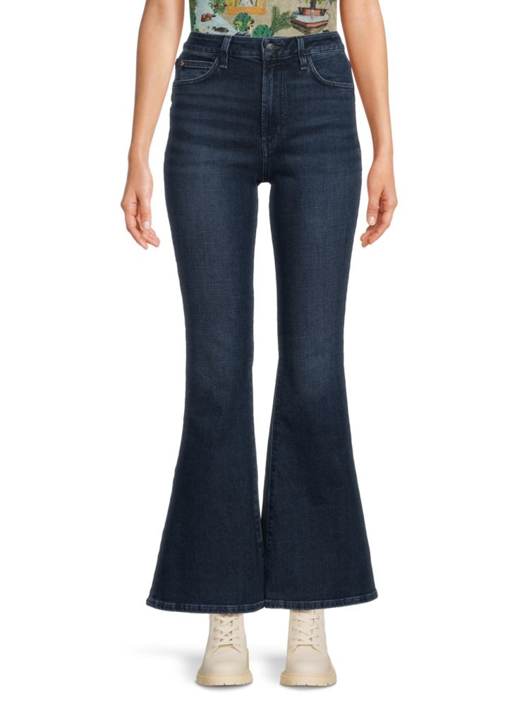 Расклешенные джинсы Heidi с высокой посадкой Hudson, цвет Alma
