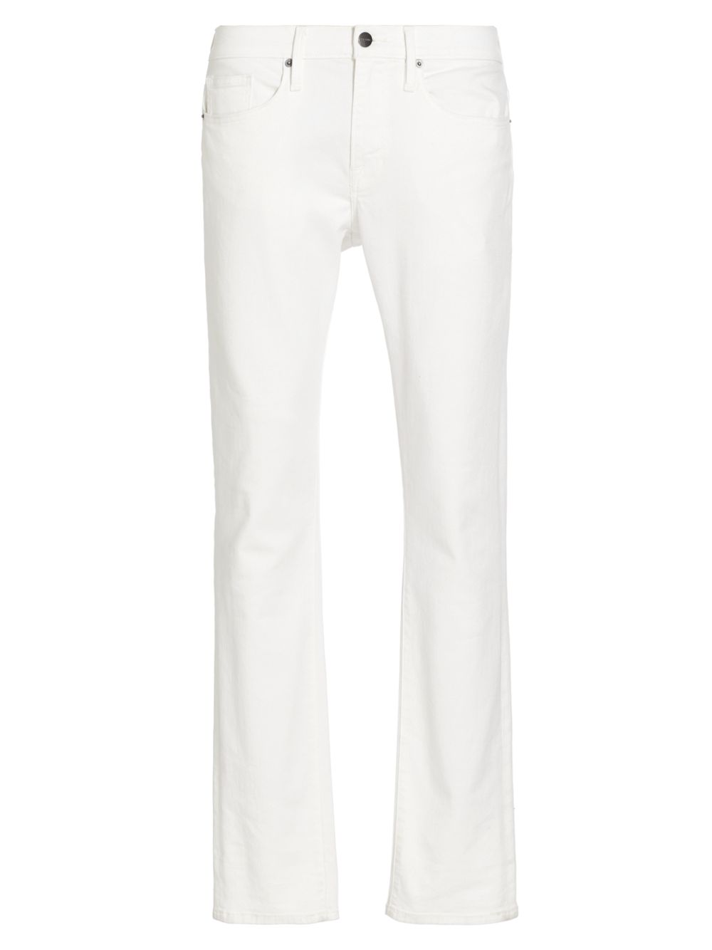Узкие джинсы L'Homme Frame, белый