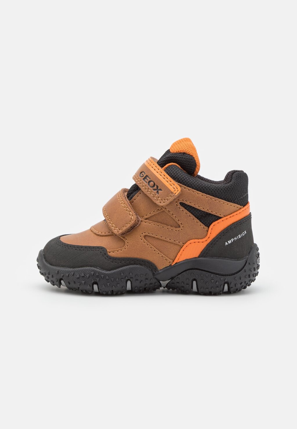 

Кроссовки высокие BALTIC BOY ABX Geox, цвет tobacco/orange