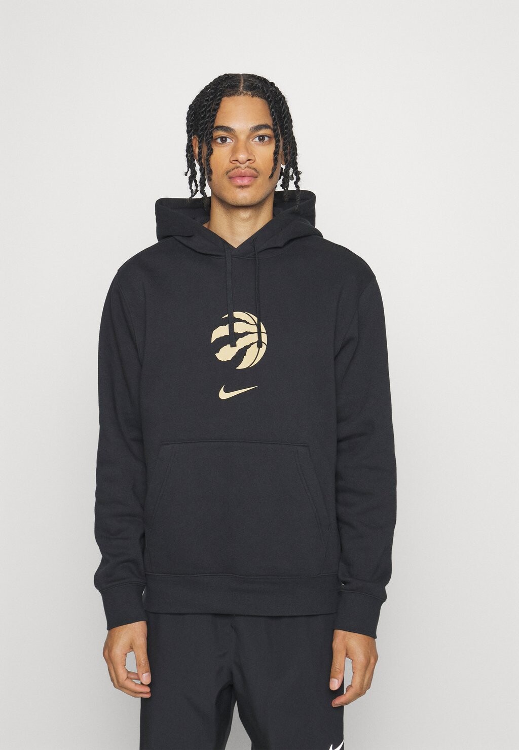 

Толстовка Nba Toronto Raptors City Edition Hoodie Nike, черный