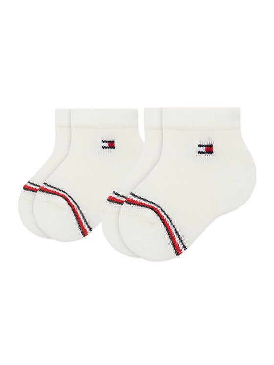 

Комплект из 2-х высоких детских носков Tommy Hilfiger, белый