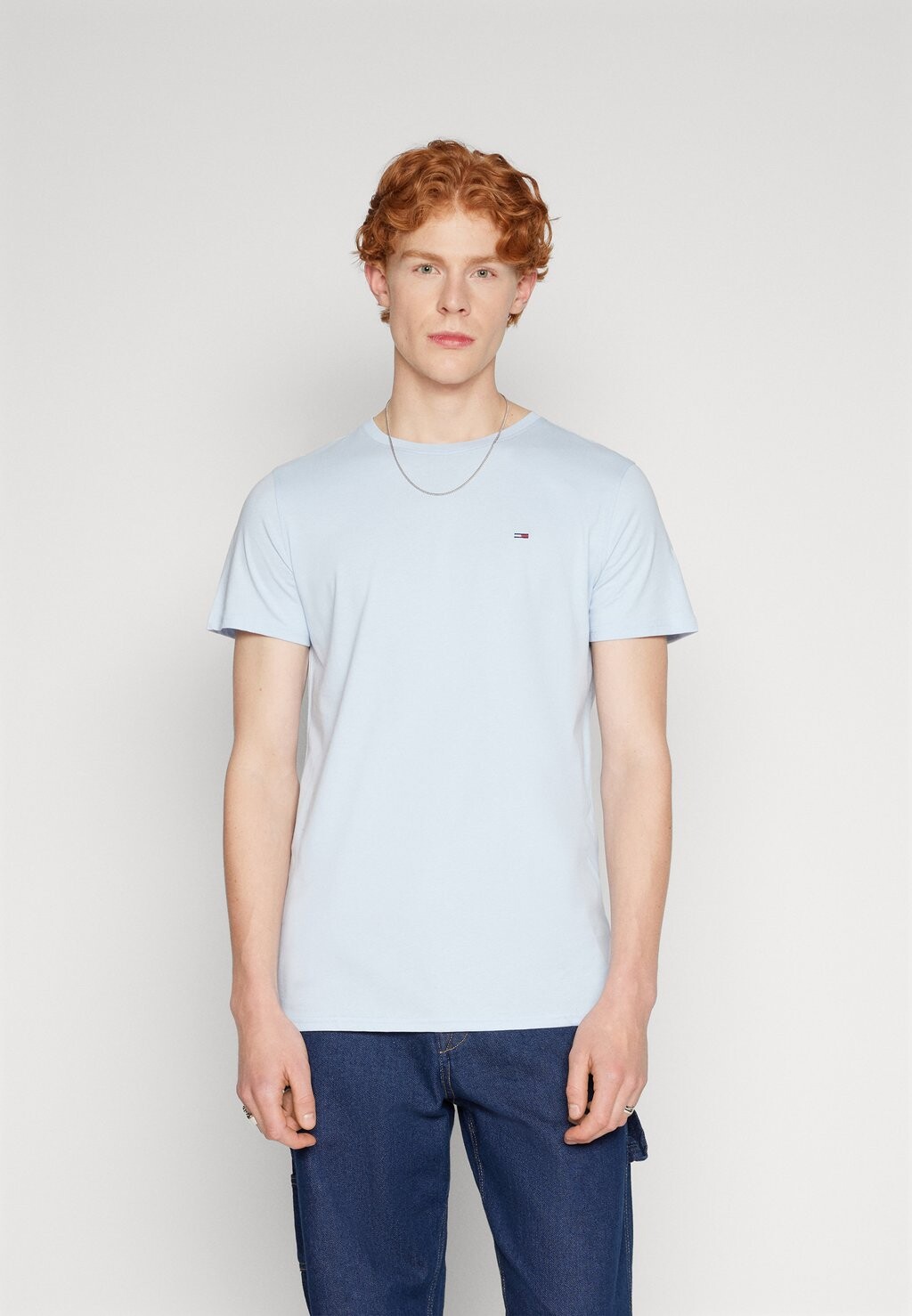 

Базовая футболка ORIGINAL TEE Tommy Jeans, свежий синий