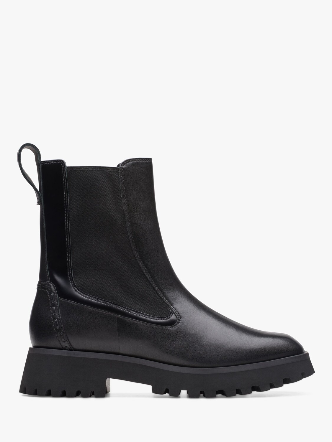 

Кожаные ботинки челси Clarks Stayso Rise, черные