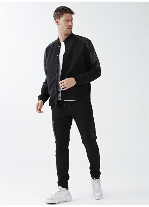 

Стандартные черные мужские спортивные штаны с эластичным поясом Black On Black