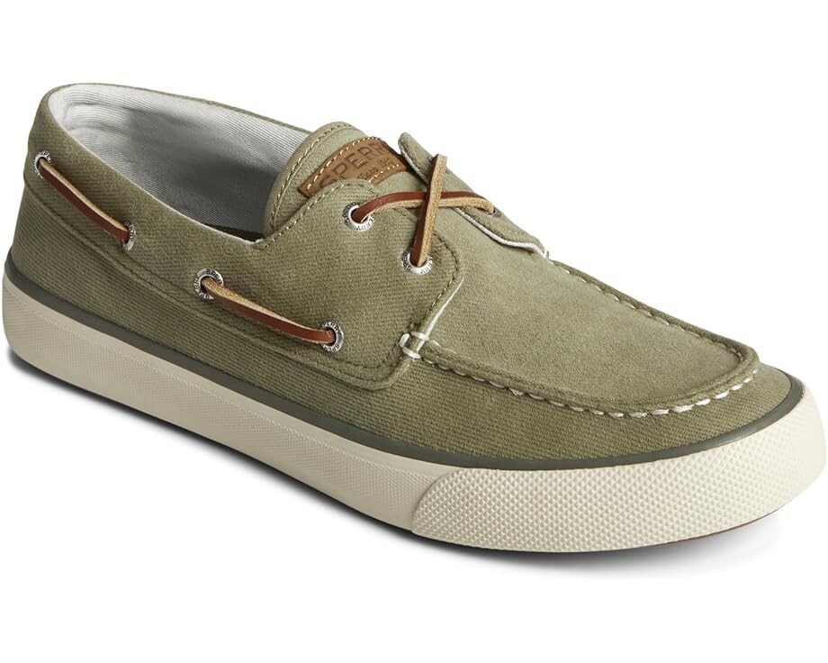 

Кроссовки Sperry Seacycled Bahama II Twill, оливковый