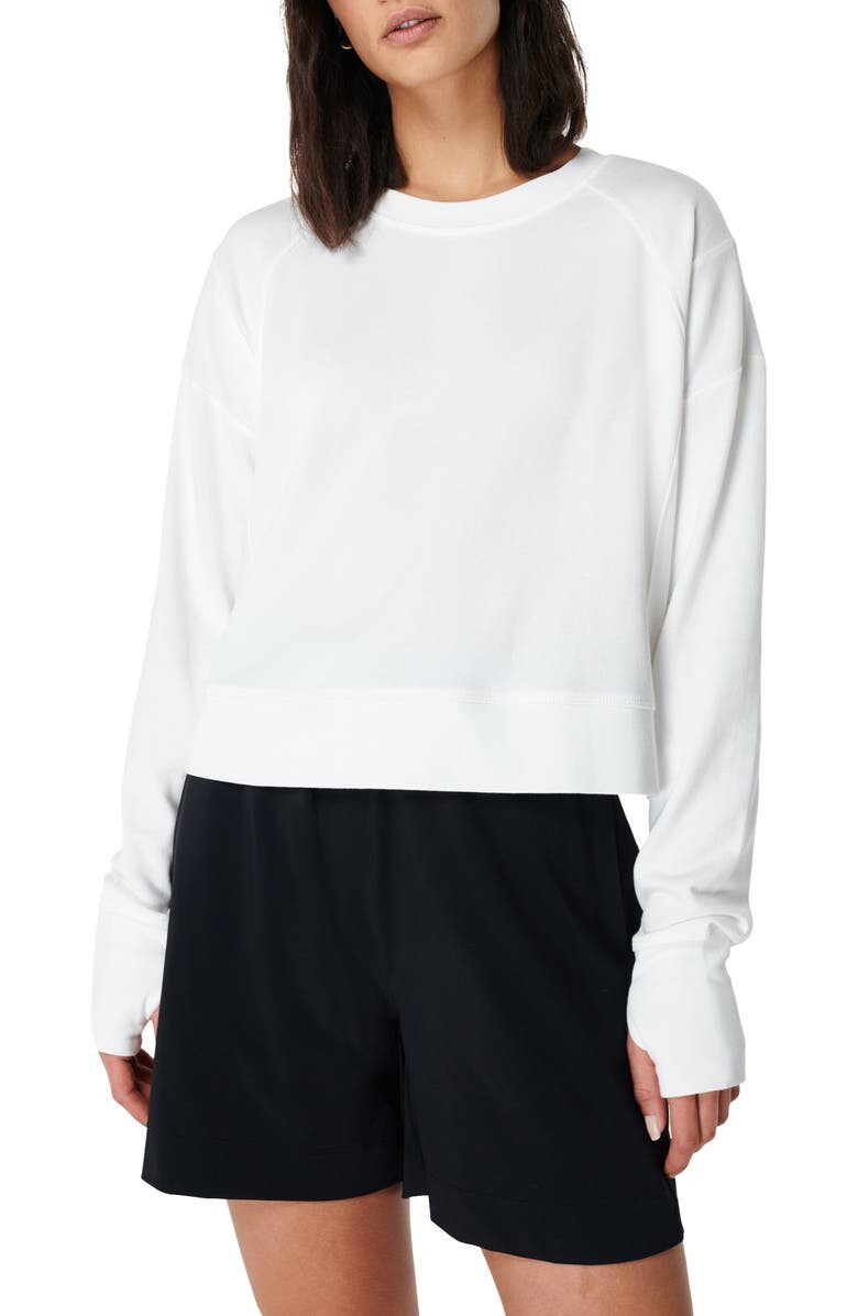 

Укороченная толстовка из хлопковой смеси After Class SWEATY BETTY