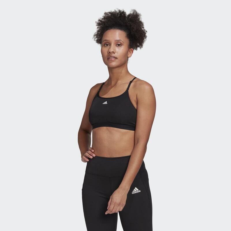 

Спортивный бюстгальтер Aeroreact Training с легкой поддержкой ADIDAS, цвет schwarz