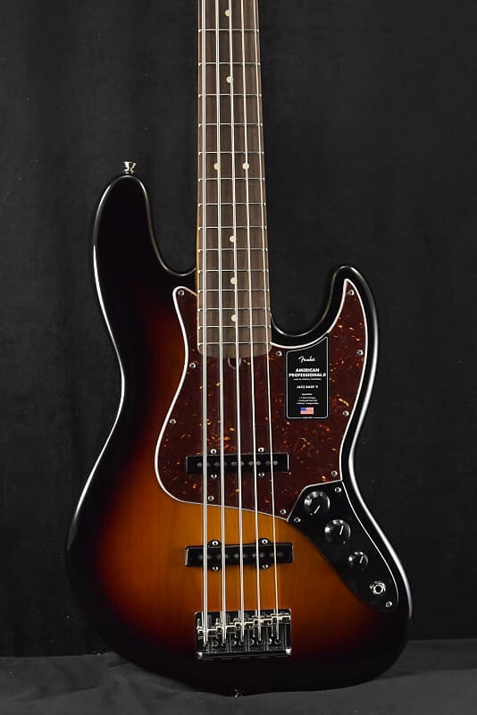 

Басс гитара Fender American Professional II Jazz Bass V 3-Color Sunburst Rosewood Fingerboard