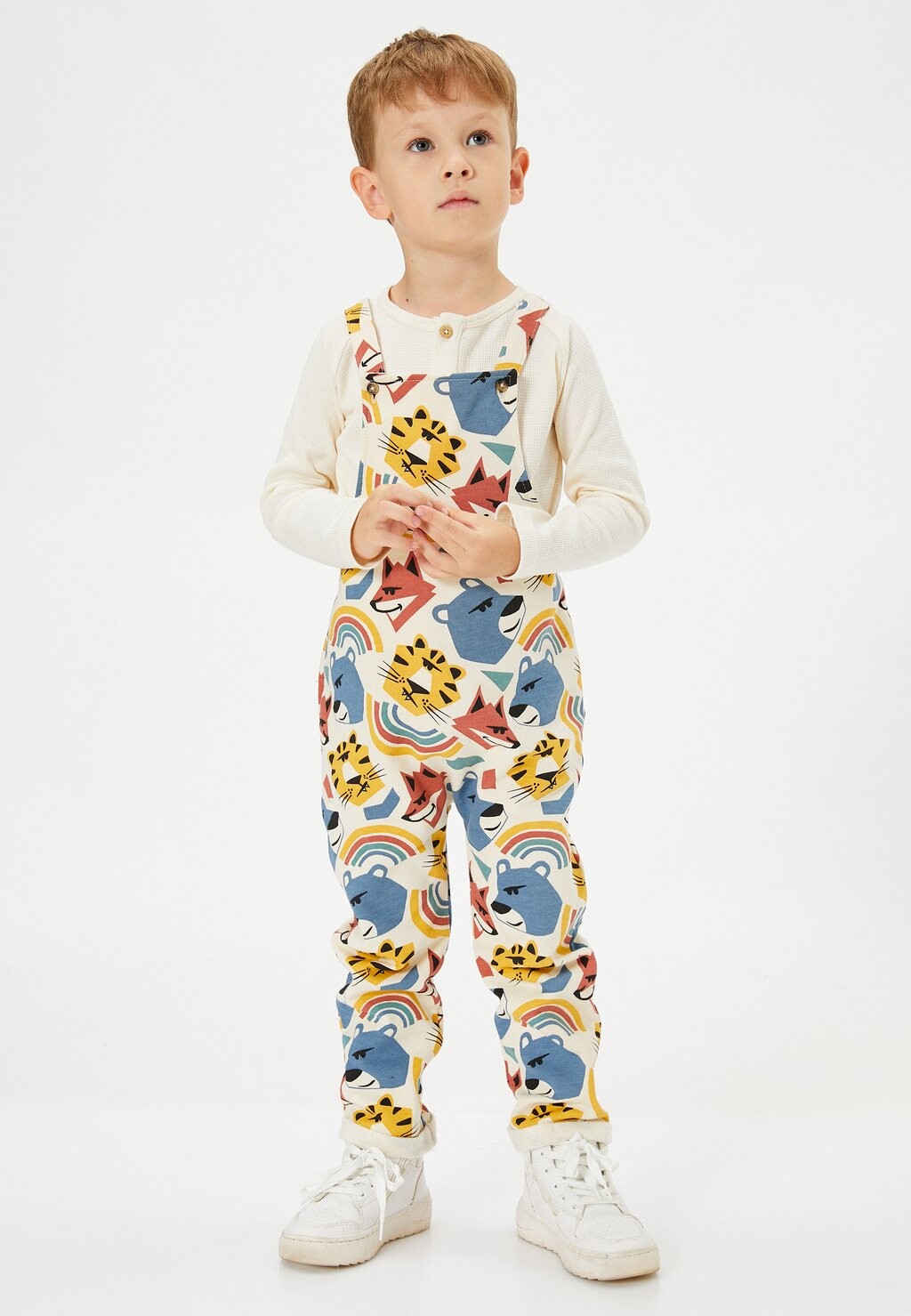 

Топ с длинными рукавами BUTTON DETAIL TEXTURED Koton, цвет off-white