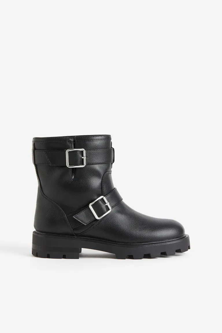 

Массивные ботинки H&M, черный