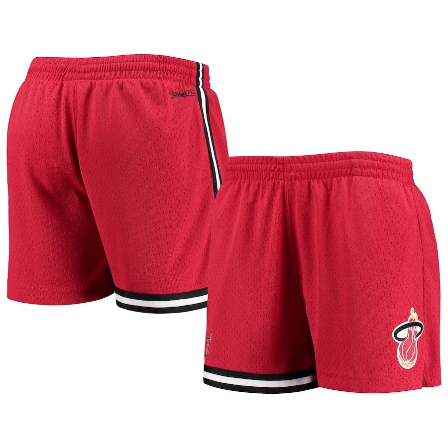 

Шорты Mitchell & Ness Miami Heat, красный