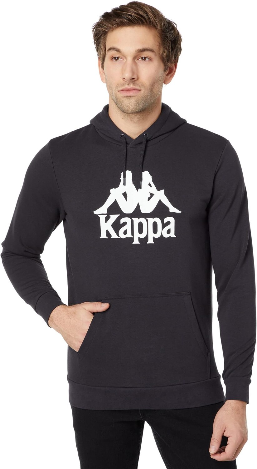 

Толстовка Authentic Malmo Kappa, цвет Black Smoke/White Bright