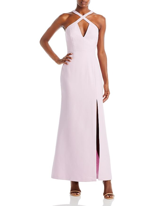 

длинное вечернее платье BCBGMAXAZRIA