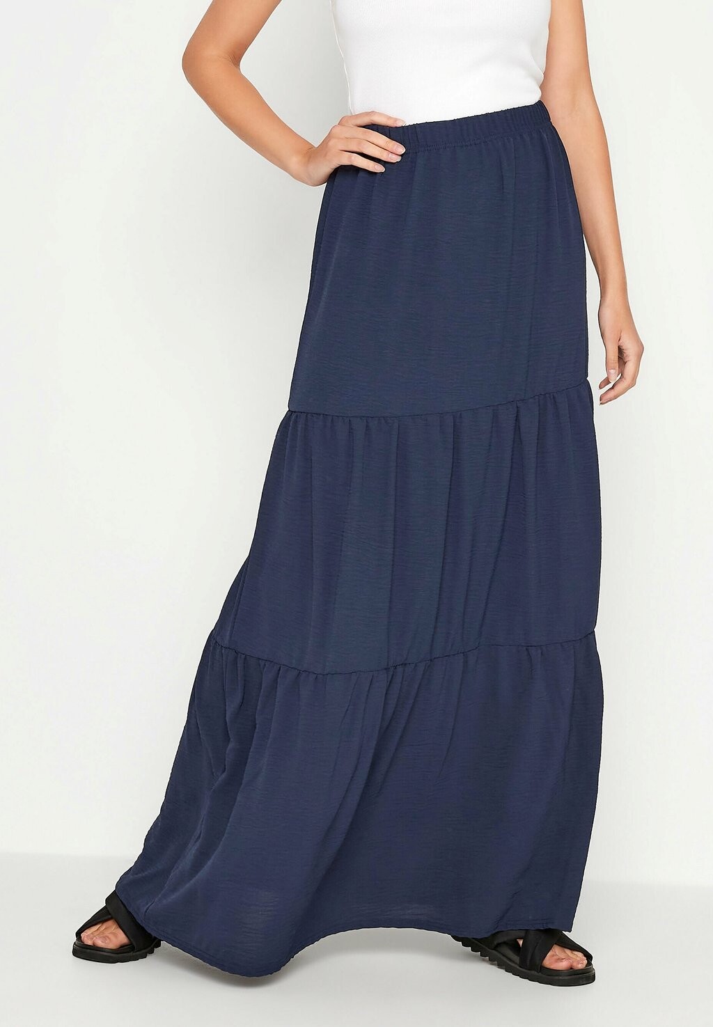 

Юбка длинная Long Tall Sally с эластичным поясом, синий