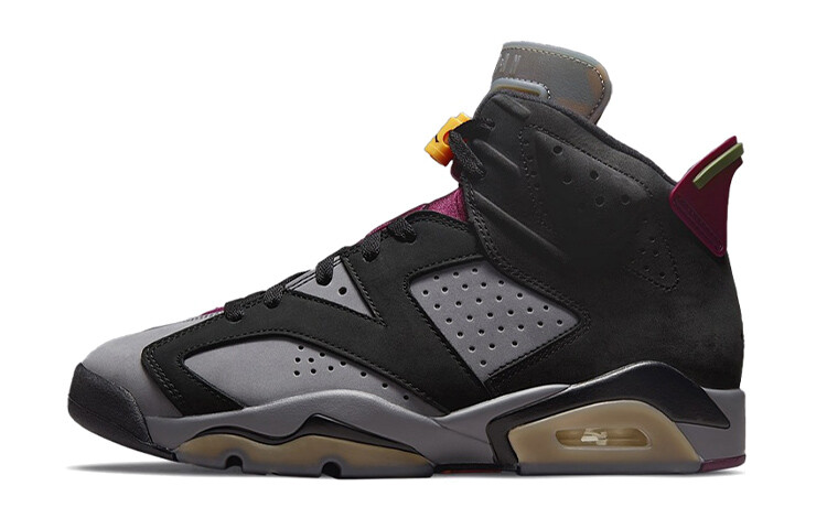 

Высокие баскетбольные кроссовки Air Jordan 6 Bordeaux (GS) Серый/Черный