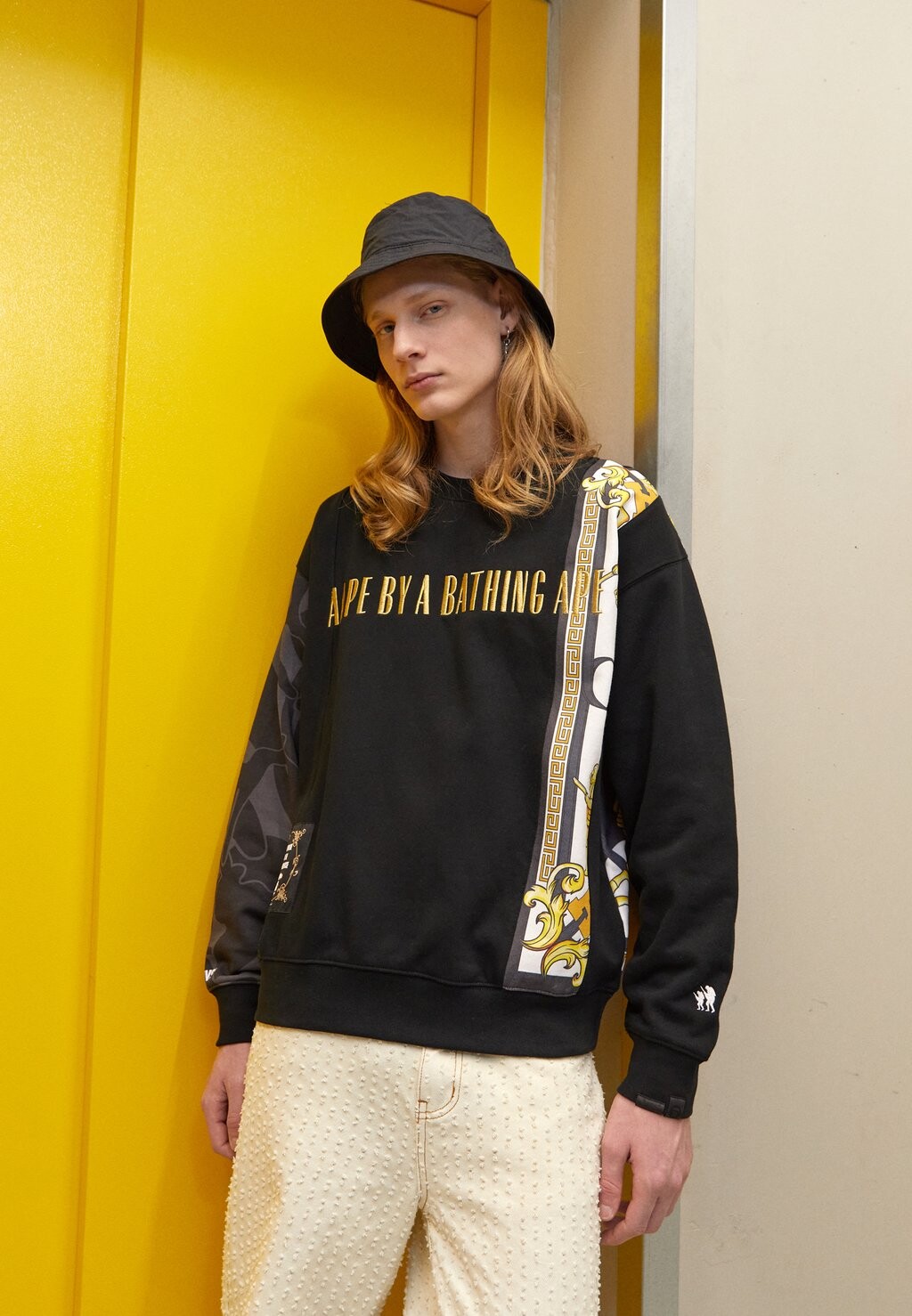 

Толстовка AAPE By A Bathing Ape, черный