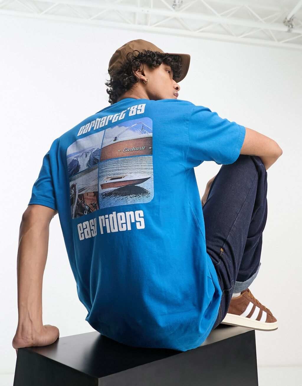

Синяя футболка Carhartt WIP Riders