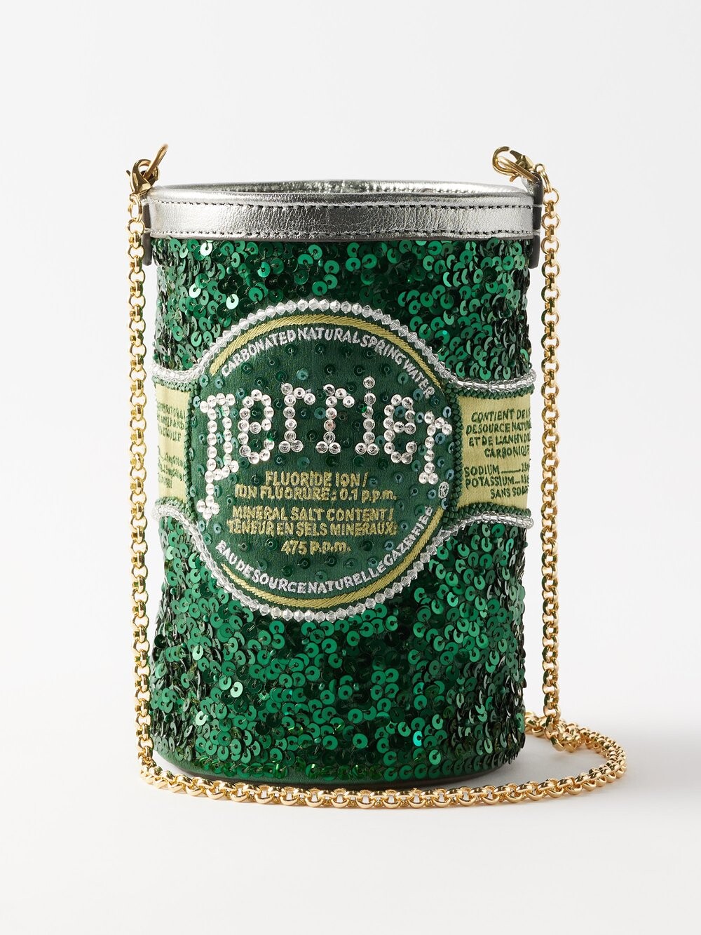 

Сумка через плечо perrier с пайетками Anya Hindmarch, зеленый