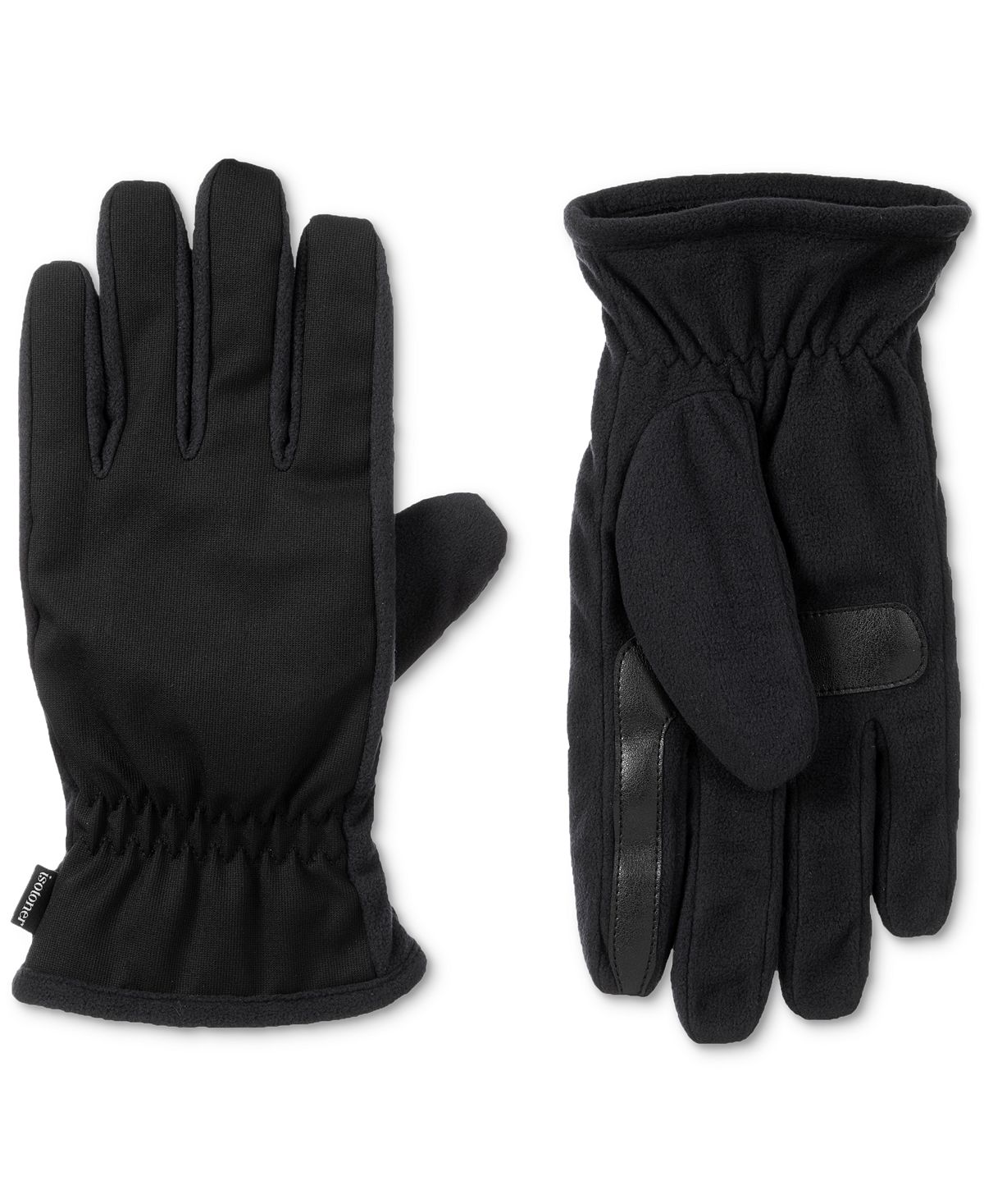Мужские водоотталкивающие эластичные перчатки для сенсорного экрана Isotoner Signature перчатки женские весенние кружевные тонкие эластичные противоскользящие для сенсорного экрана защита от ультрафиолета 2021