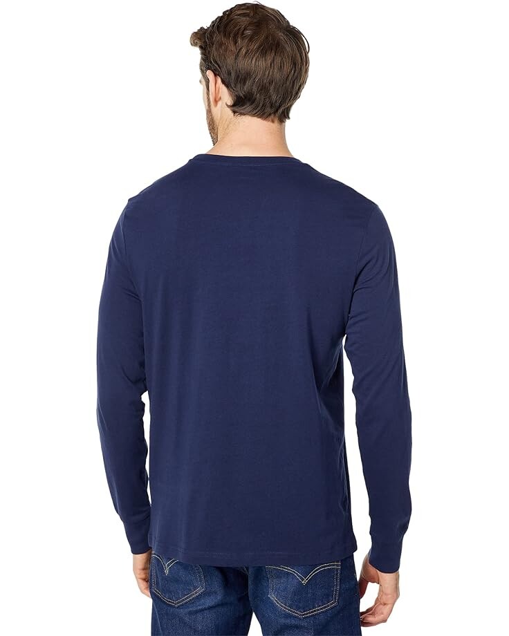 

Футболка U.S. POLO ASSN. Long Sleeve Crew Neck Tee, цвет Classic Navy