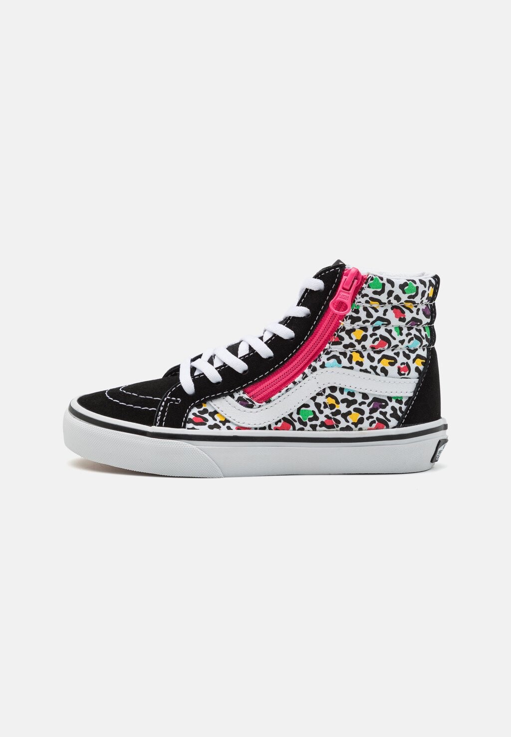 Высокие кеды SK8-HI REISSUE ZIP Vans, цвет black/multi-coloured высокие кеды sk8 mid reissue unisex vans цвет metallic black multi coloured