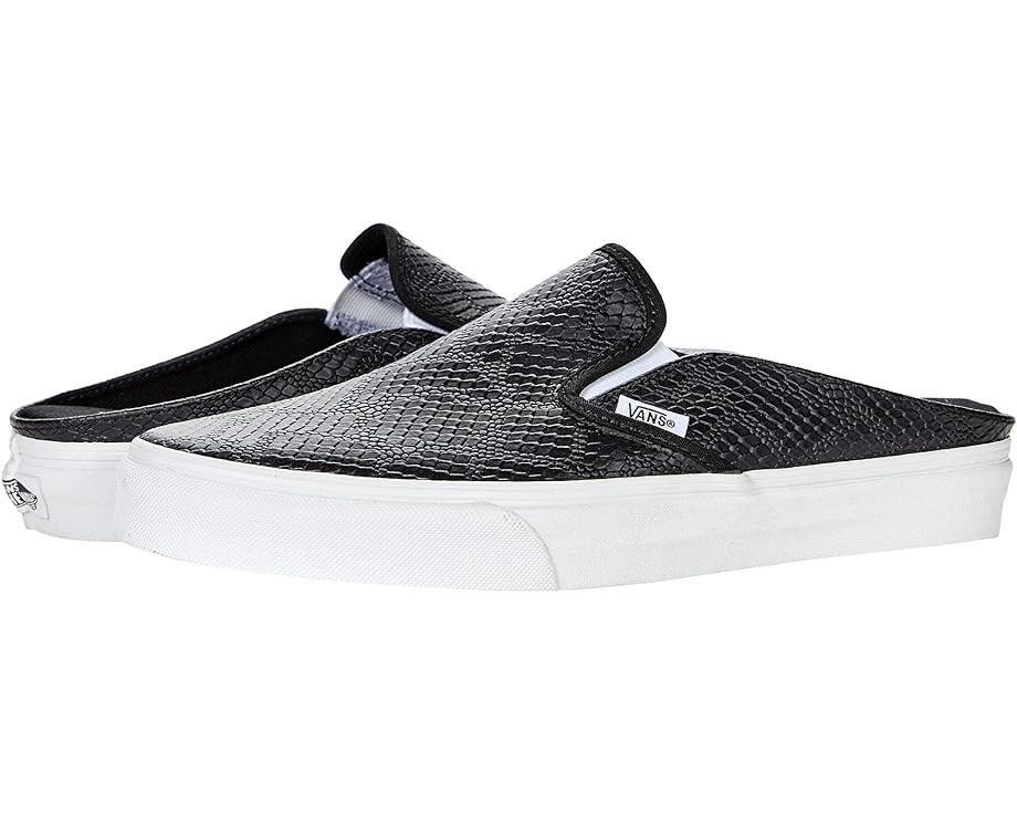 

Кроссовки Vans Classic Slip-On Mule, цвет Black/True White