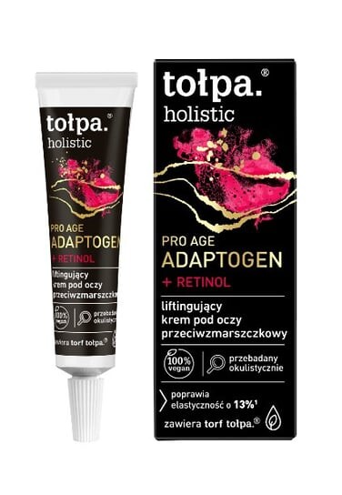 

Целостный лифтинговый крем для глаз против морщин, 10 мл Tołpa