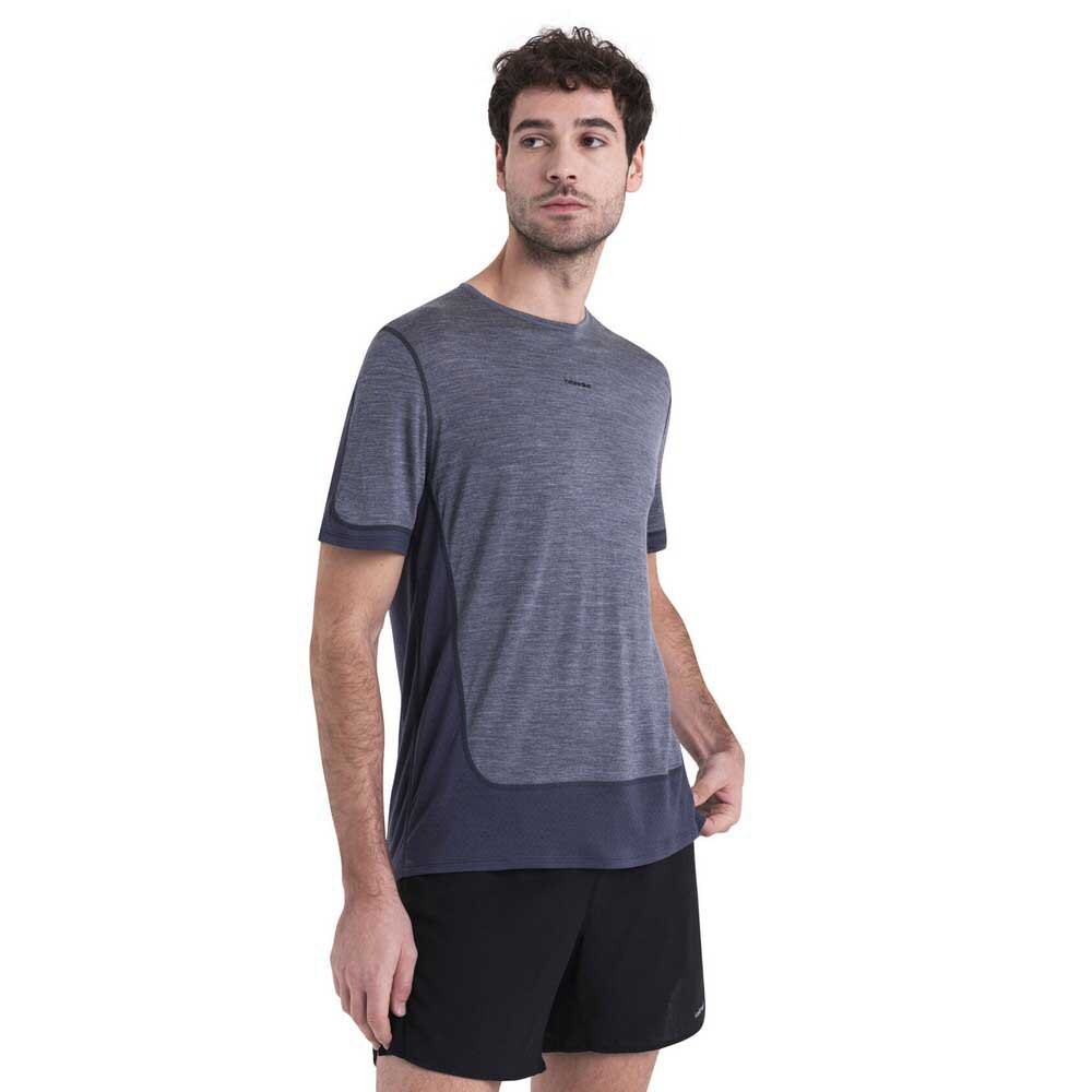 

Футболка с коротким рукавом Icebreaker Merino 125 ZoneKnit Energy Wind, серый