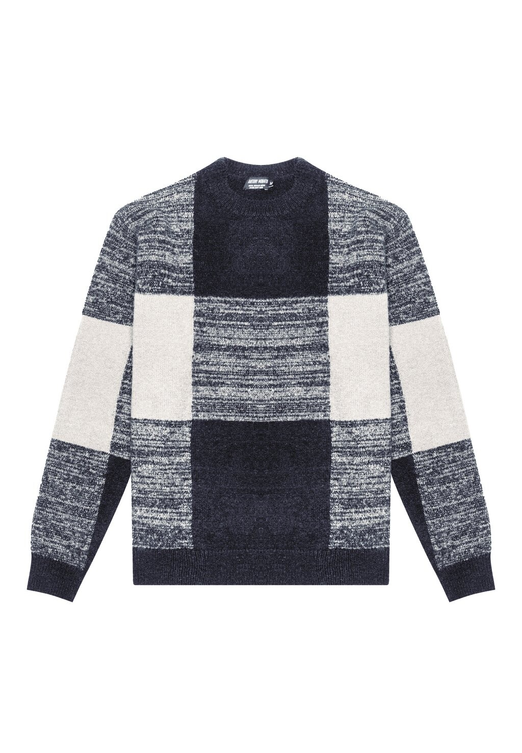 

Свитер Regular Fit And Check Pattern Antony Morato, синий