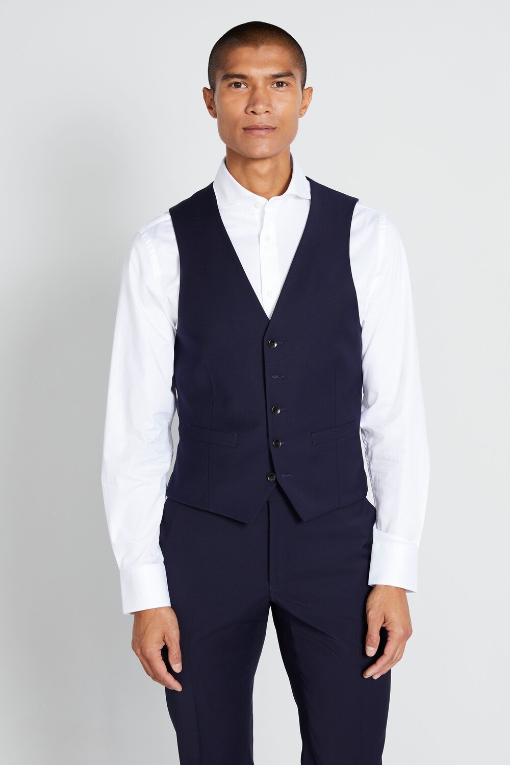 

Жилет Slim fit Синий с покраской DKNY, синий