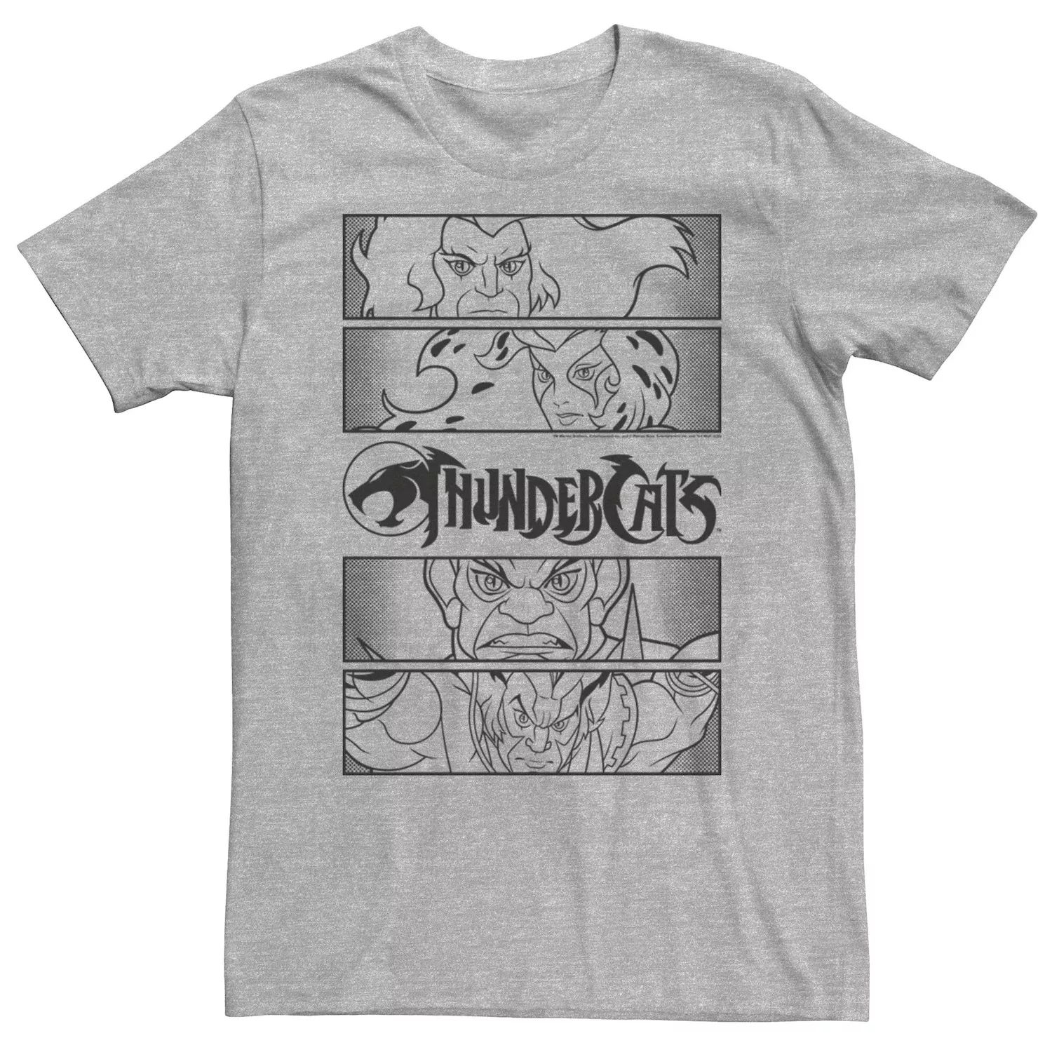 цена Мужская футболка ThunderCats для группового снимка в стиле комиксов Licensed Character