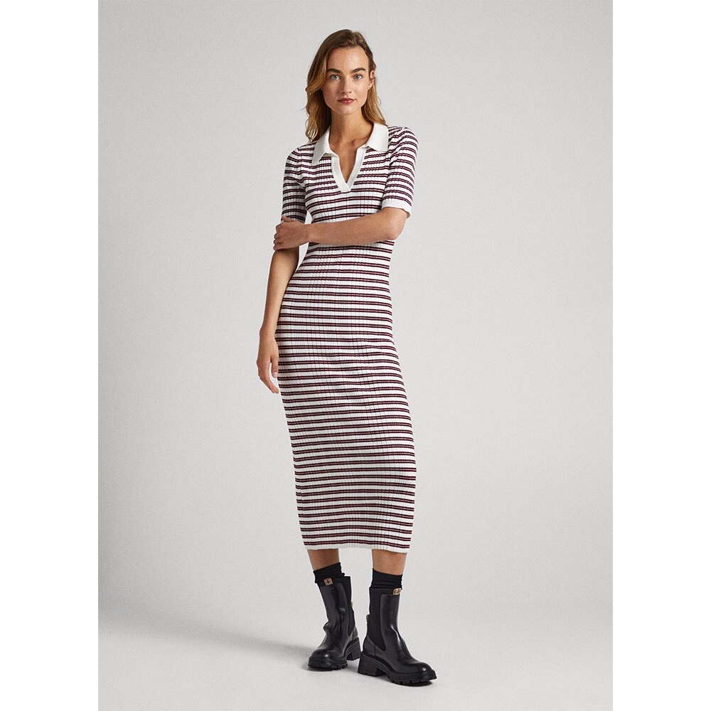 

Платье с длинным рукавом Pepe Jeans Danna Dress, красный