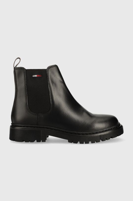 

Кожаные ботинки челси Flat Chelsea Tommy Jeans, черный