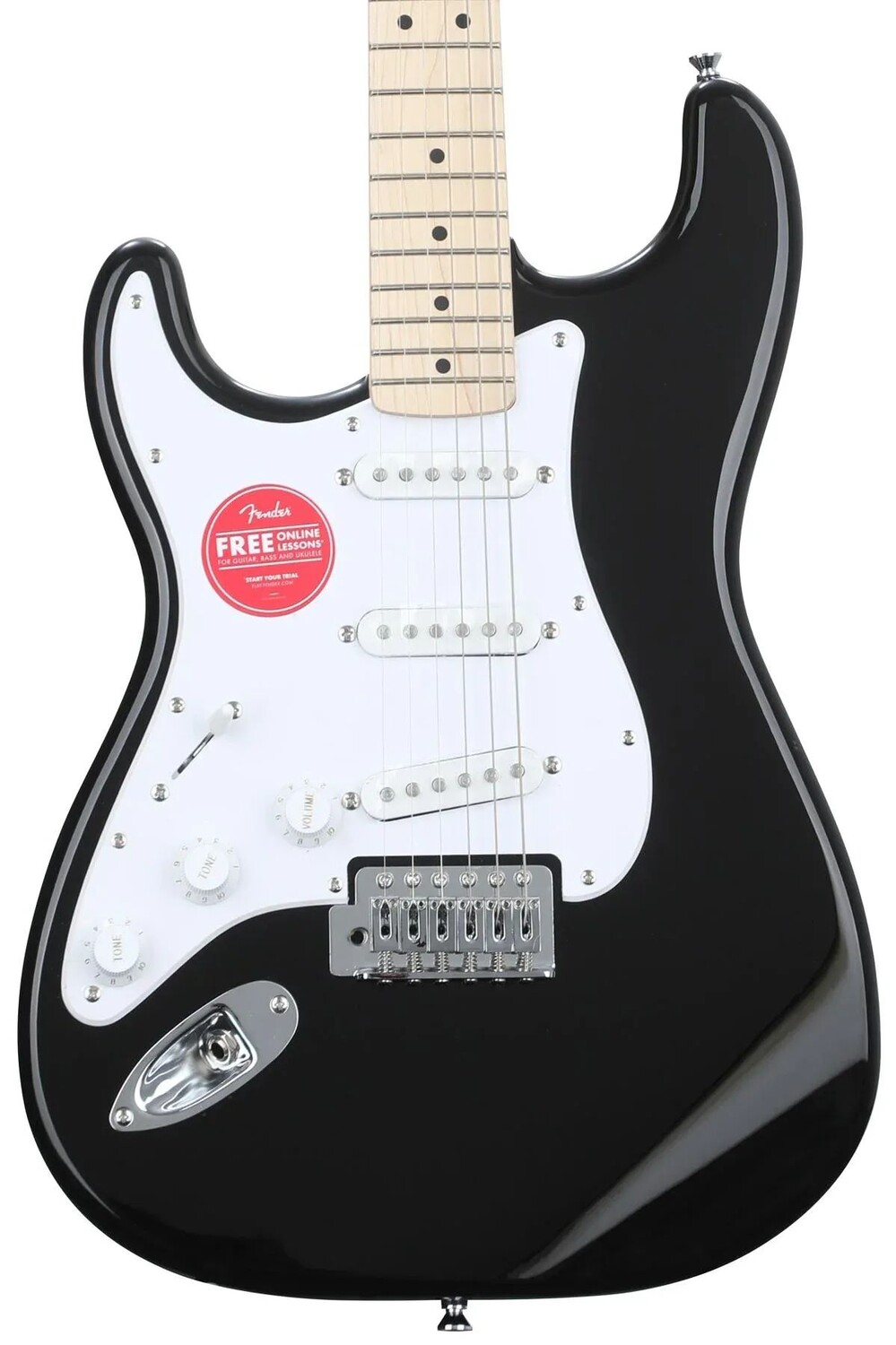 

Электрогитара Squier Sonic Stratocaster для левой руки - черная