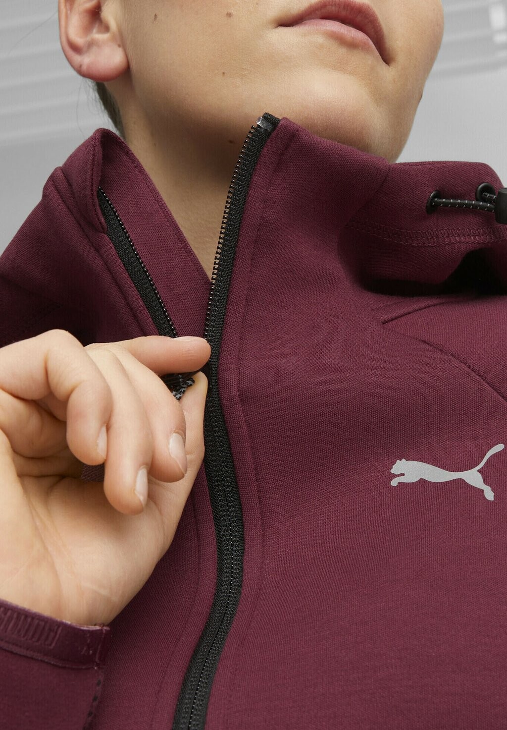 

Толстовка на молнии Puma, Коричневый