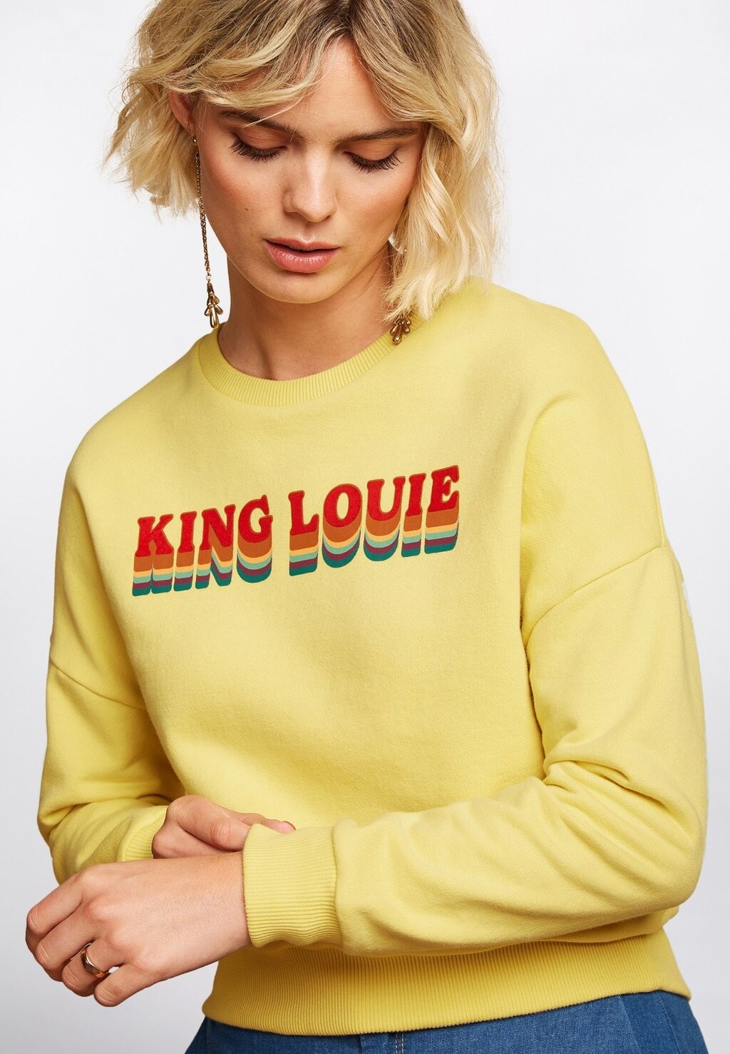 

Толстовка VALENTINA PEACHY King Louie, цвет custard yellow