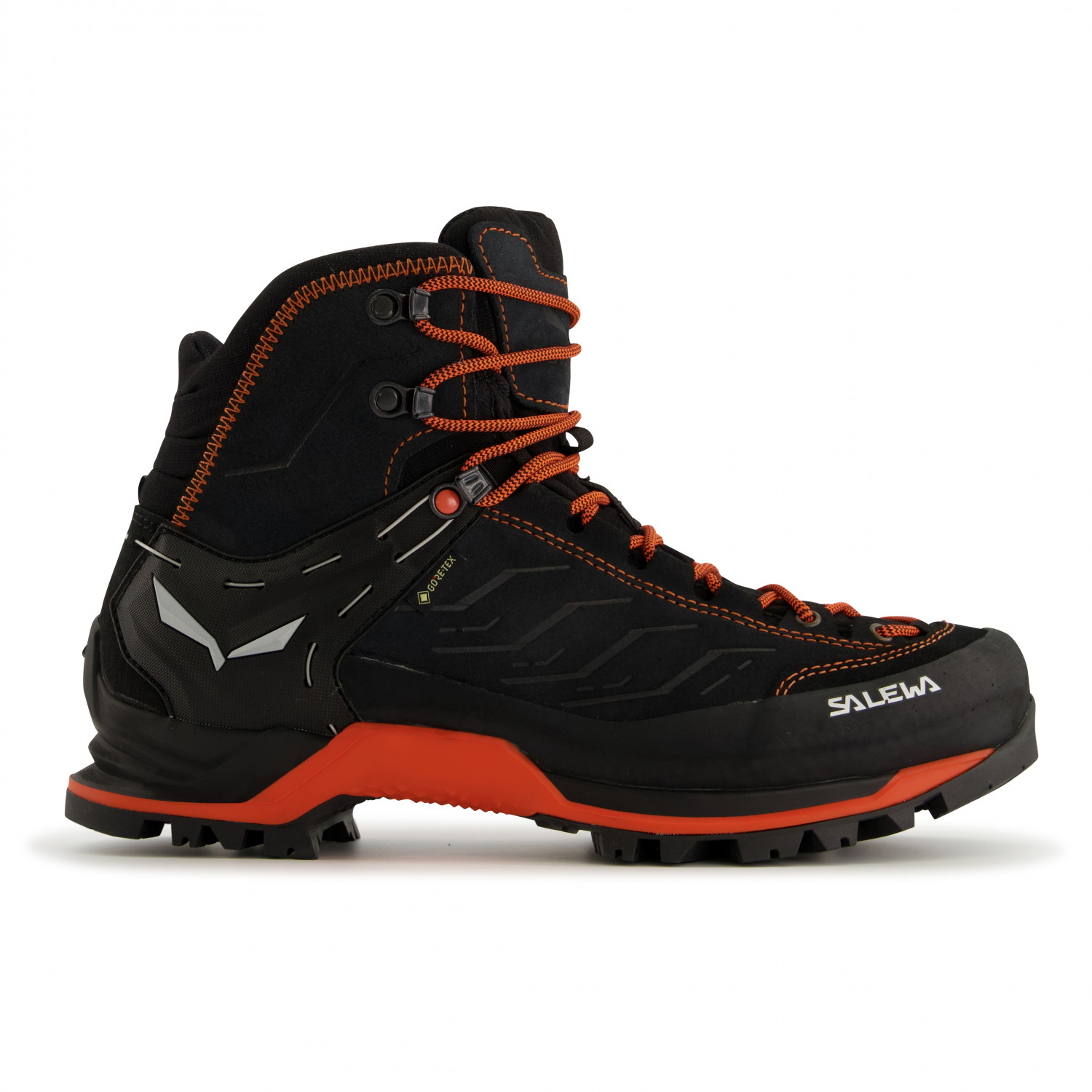 цена Ботинки для прогулки Salewa MTN Trainer Mid GTX, цвет Asphalt/Fluo Orange