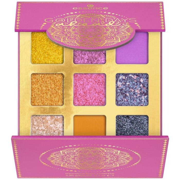 

Тени для век Paleta de Sombras de Ojos Golden Days Ahead Essence, 9 Sombras