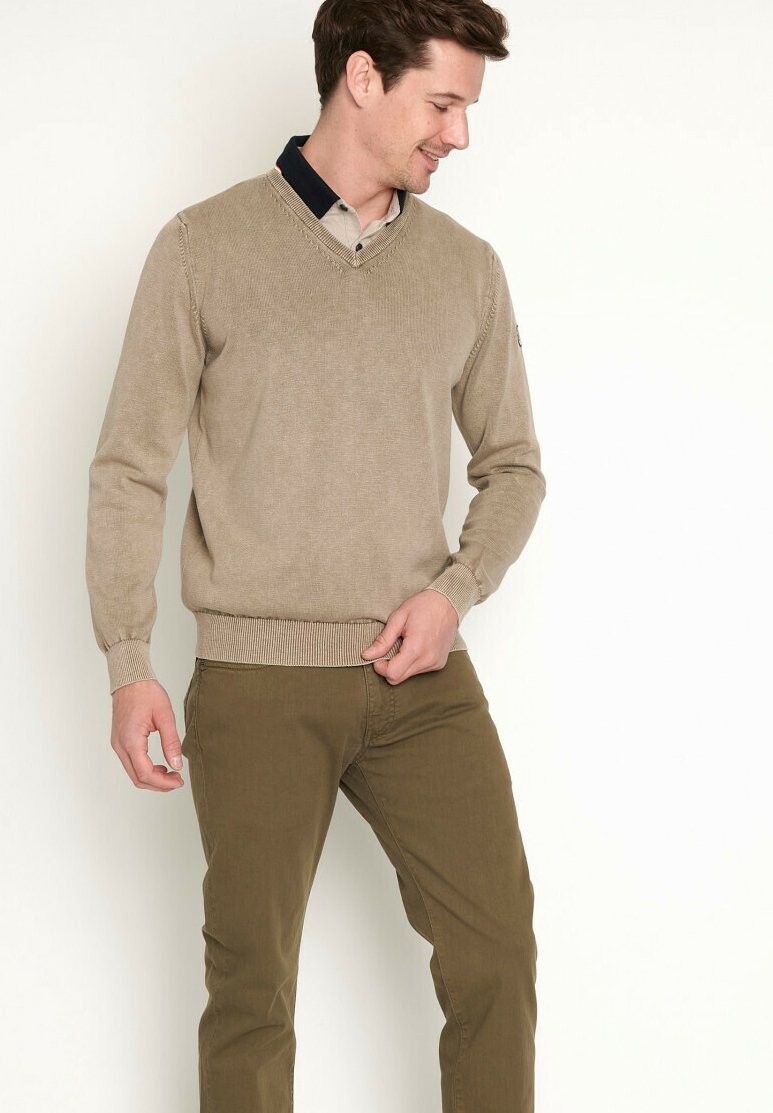 

Свитер вязаный DITELLO-V La Squadra, цвет beige
