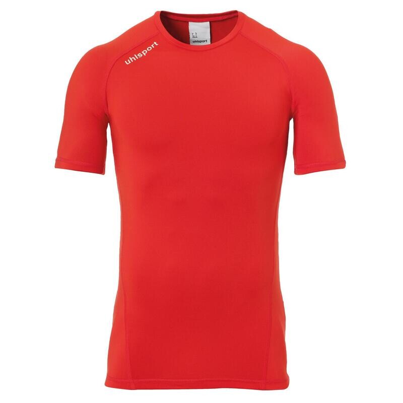

Компрессионная футболка Uhlsport pro базовый слой круглая, цвет rot