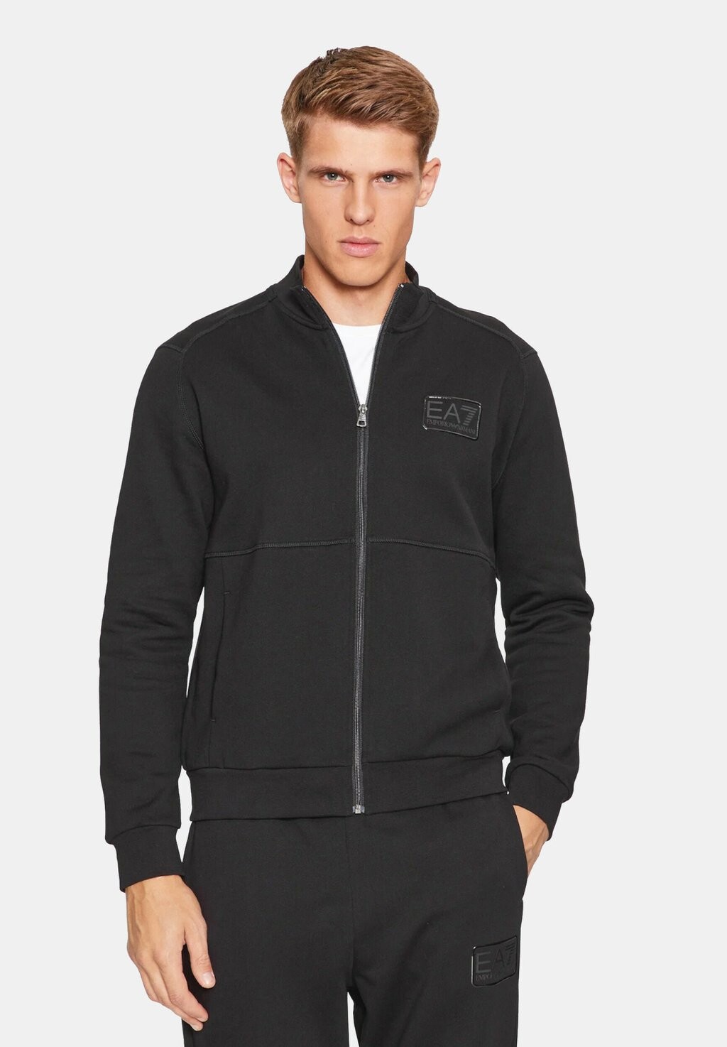 

Толстовка на молнии EA7 Emporio Armani, черный