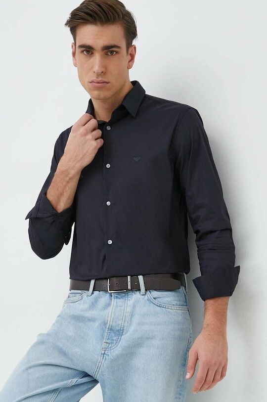 

Рубашка Emporio Armani, темно-синий